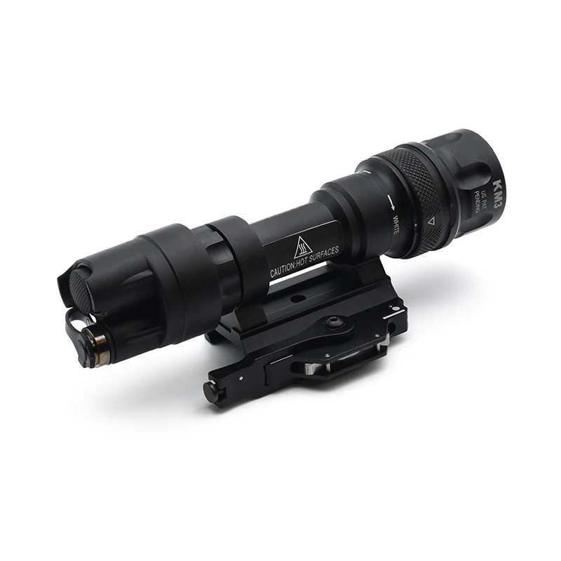 Light M952V IR Scout LED White Dual Output Remote Switch Pressure Flashlight W250722