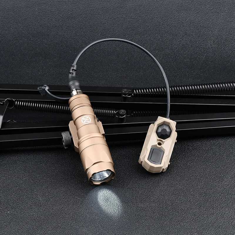 Vadsn M300 M600 Flashlight Switch Kit Fit 20mm Picatinny Mlok Keymod Rail Metal Led Light Airsoft Hunting Weapon Lamp W250722