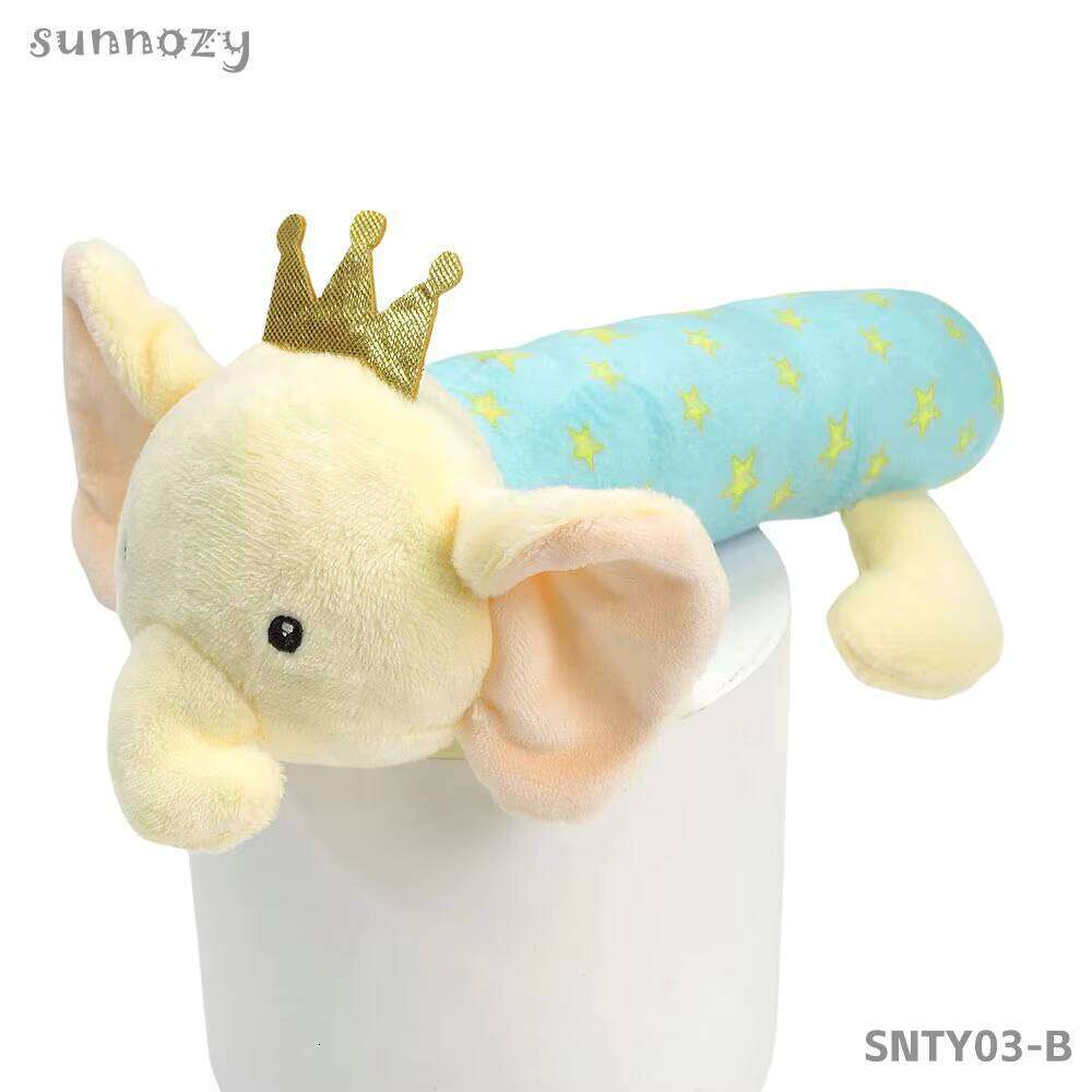 Adorable Soft - Touch Plush Toys for Babies - Lion, Elephant & Zebra Designs, Perfect for Newborns