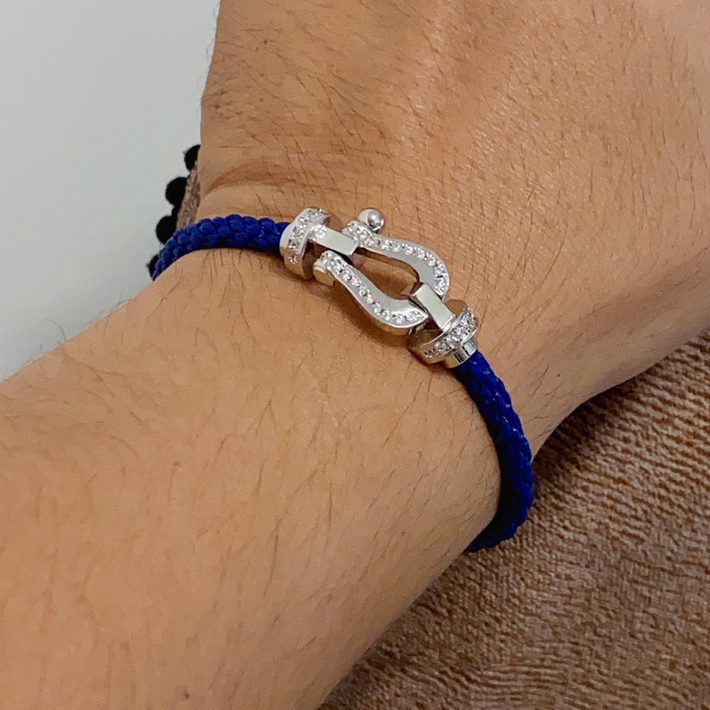 ADITA Chaine bangle woman 18CM couple for man classic style Vintage official reproductions European size jewelry with box 002 Z260313