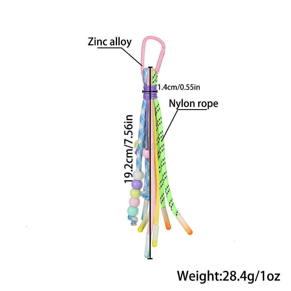 New Universal Braided Mobile Phone Lanyard Strap Cute Hanging Chain Loop Strap Detachable Wristband Phone Patch M250723