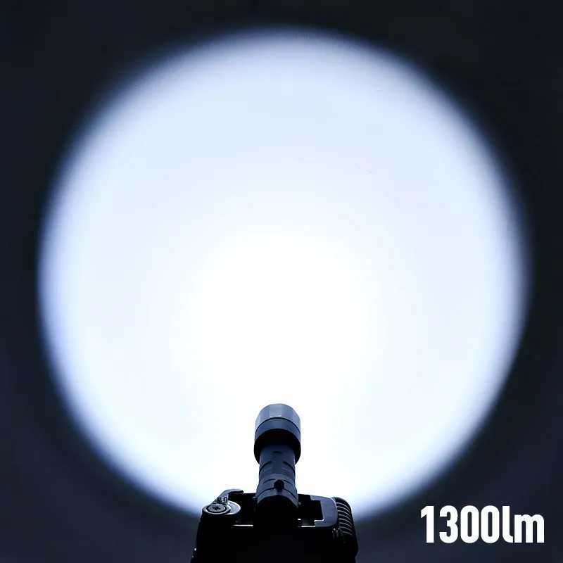 20mm Rail Dual Function Switch Hunting Weapon Scout Airsoft Accessories WADSN REIN 2.0 Flashlight 1300 Lumens White Light W250722