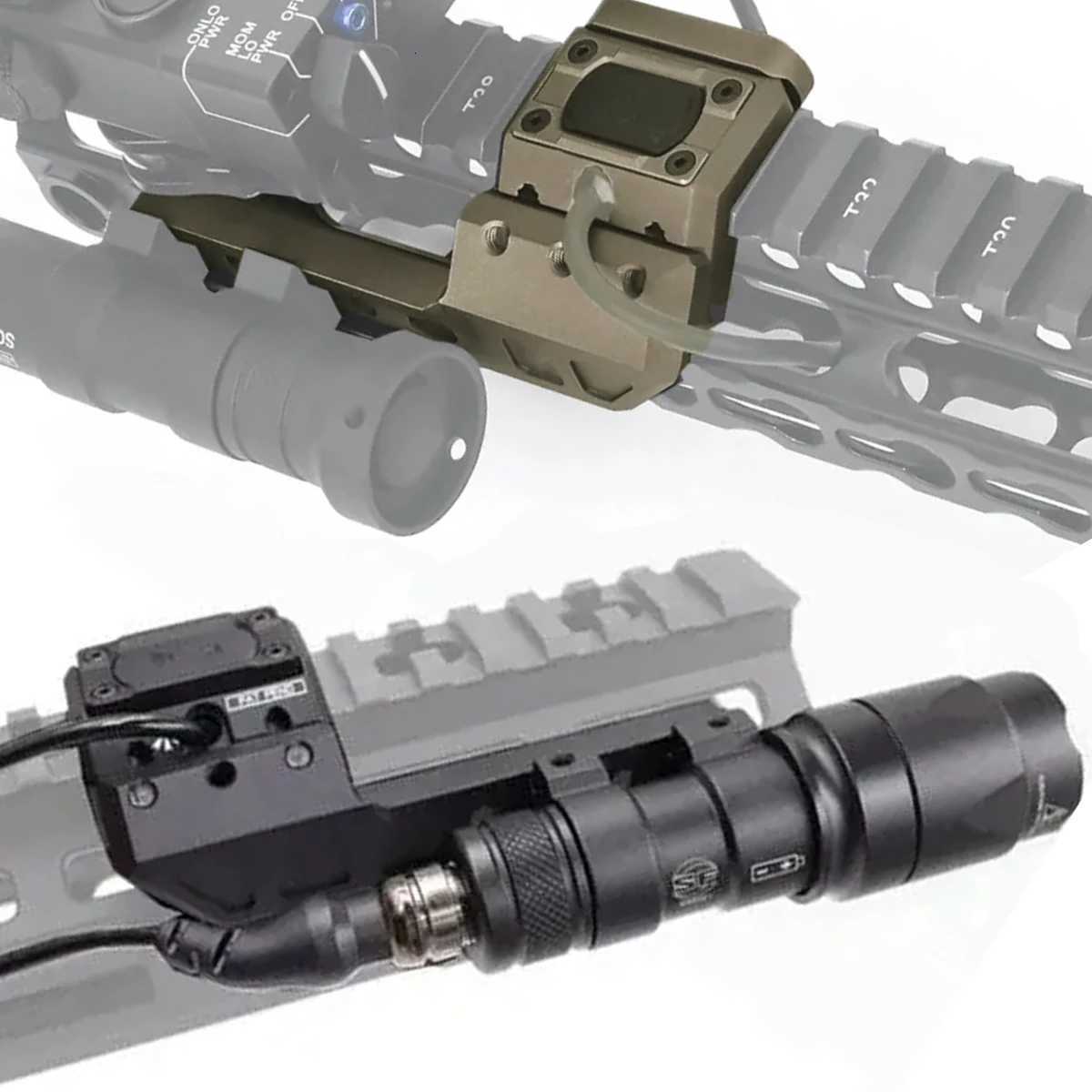 Tactical Hot Mod Button Pressure UNIT Switch for Surefire M600 M300 SF Plug Airsoft Powerful Rifle Gun Weapons Scout Light W250722