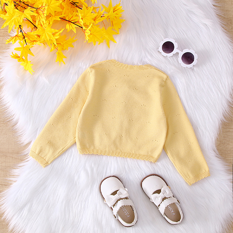 Kids Clothing Sweaters Cardigan Children's Fleece Sweatshirt with Hood - Soft & Comfortable Cardigan 4005