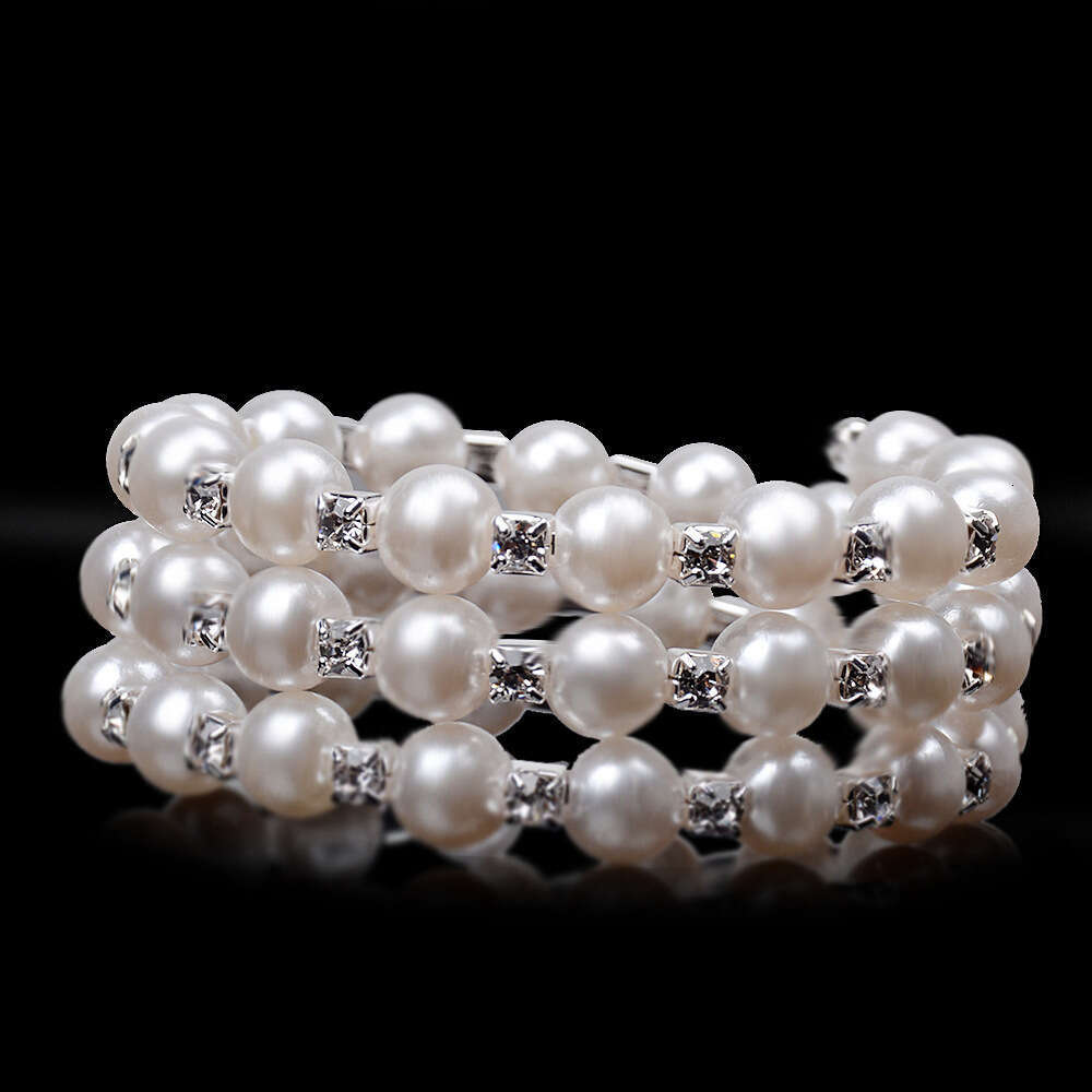 Summer Trendy Fashion Multi-layer Pearl Bracelet Yiwu Small Commodity Market Display