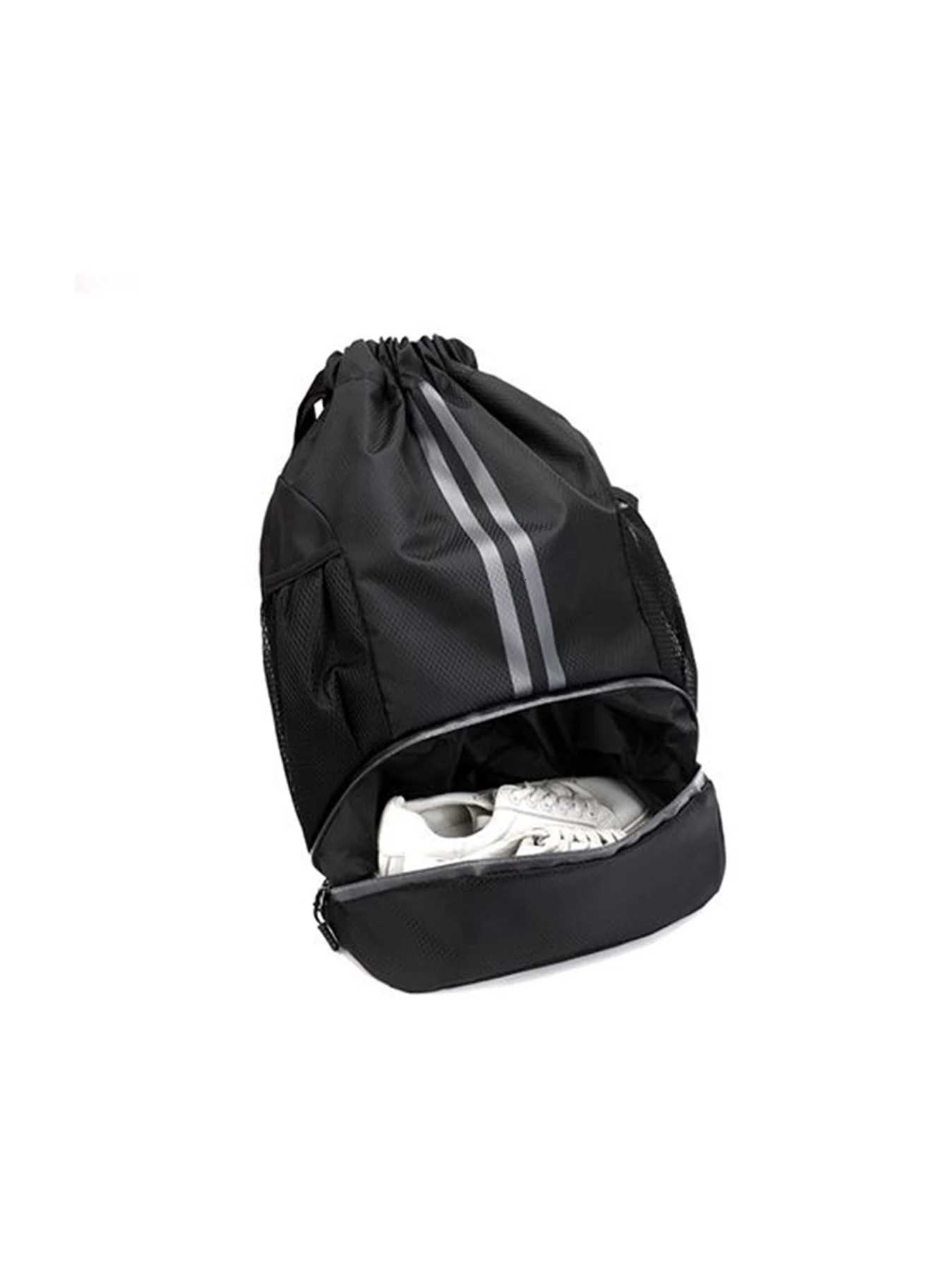 Basketball bag swimming bag dry wet separation womens storage bag sports backpack training and fitness drawstring backpack S250723