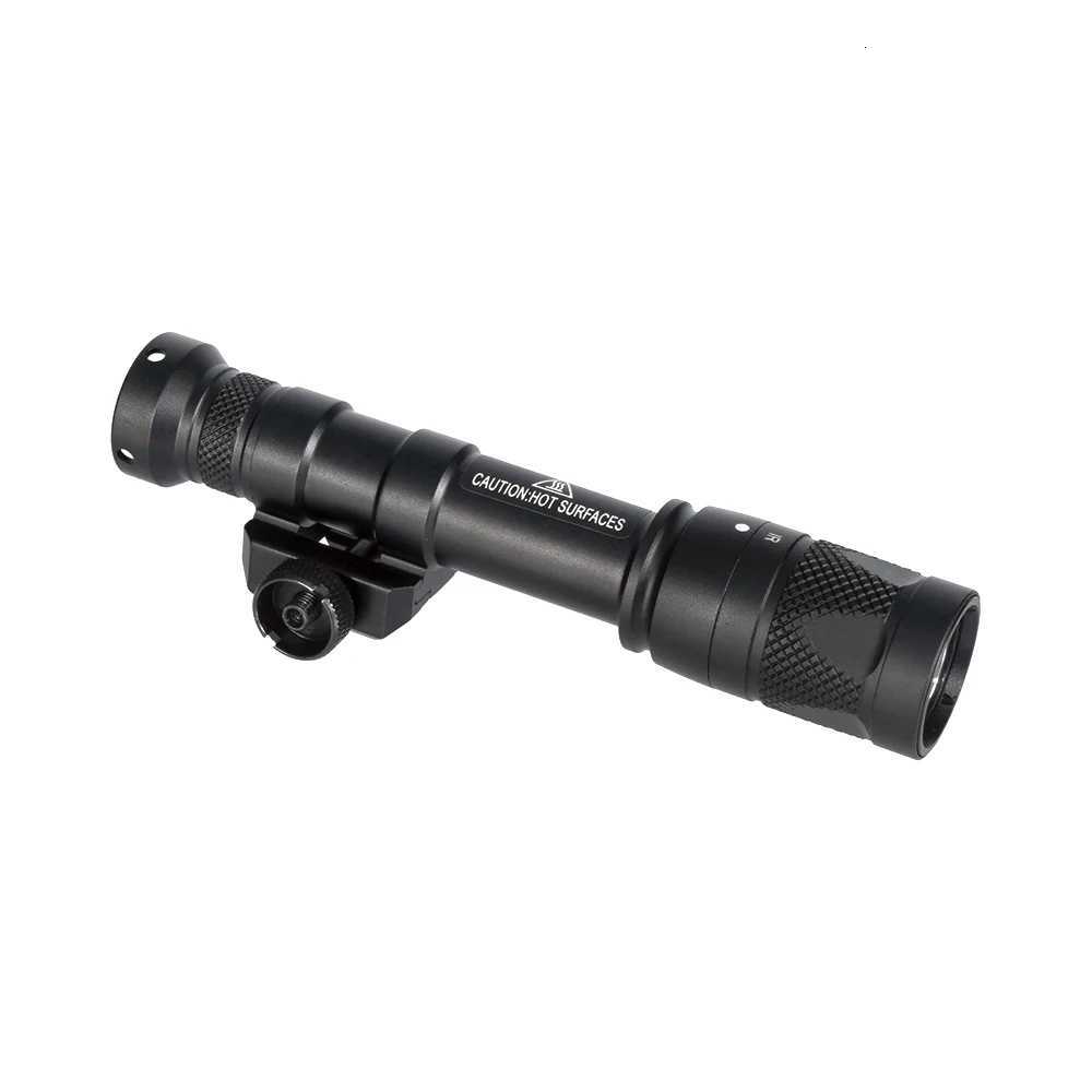 600V Scout Light IR Flashlight LED White Light Strobe Flash Weaponlight for Hunting Airsoft with Original Markings W250722