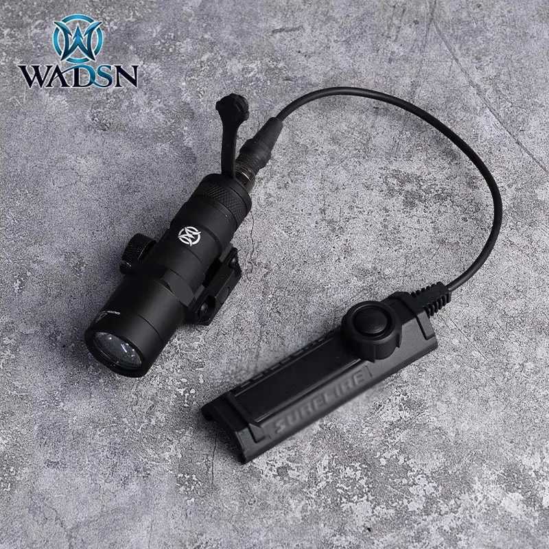 Surefire Wadsn Tactical Dual Function Pressure Switch SF Plug for M300 M600 Flashlight 20mm Picatinny Hunting Weapon Light Accessory W250722