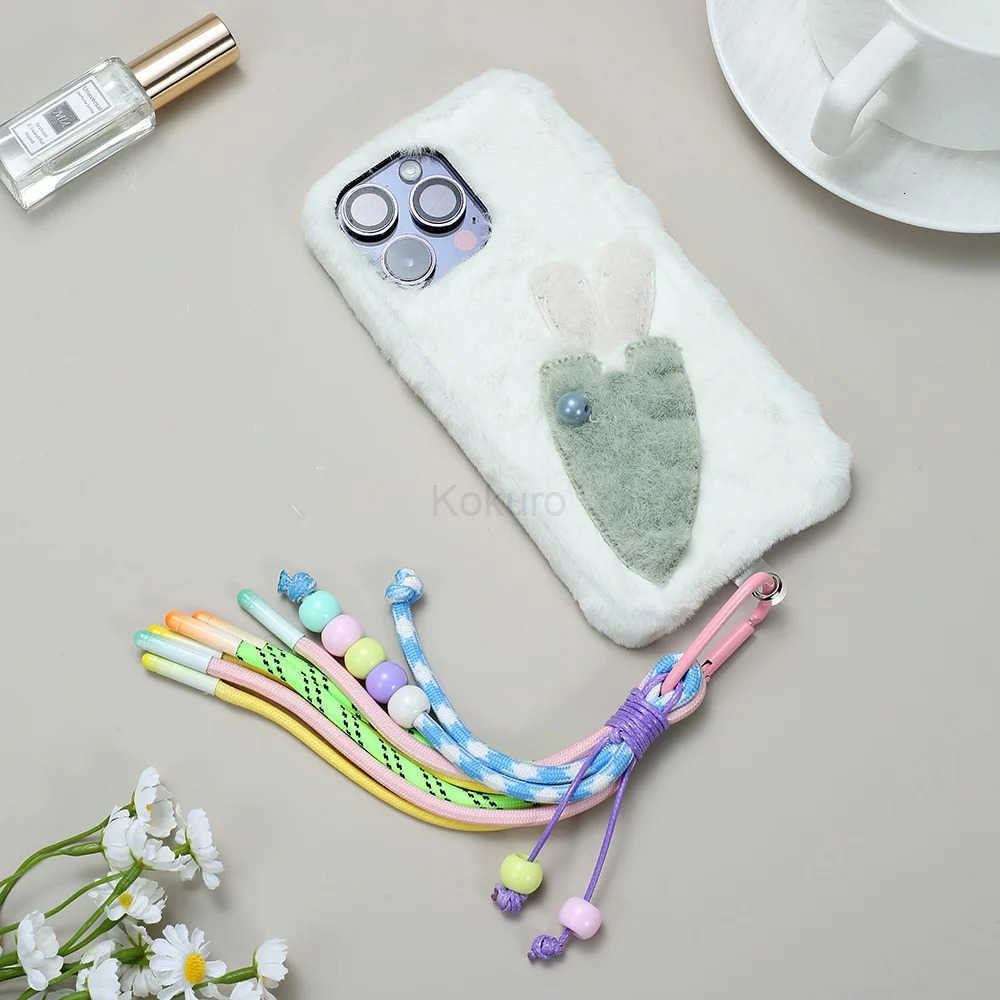 New Universal Braided Mobile Phone Lanyard Strap Cute Hanging Chain Loop Strap Detachable Wristband Phone Patch M250723