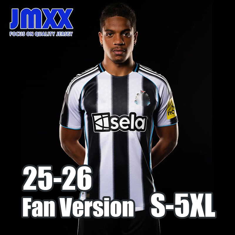 5XL 4XL XXXL JMXX 25 26 Newcastlle Soccer Jersey Home Away Third Pre Match Training Special Mens Uniforms Jerseys Man Football Man Shirt 2025 2026 Fan Version