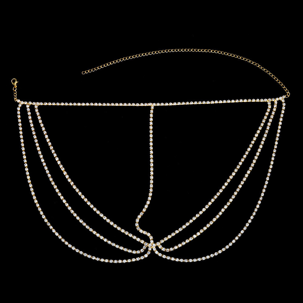 Multi layer Tassel Forehead Hair Chain VVS Moissanite Studded Shiny Ball Mask Exquisite Bride Wedding Hip Hop Accessory