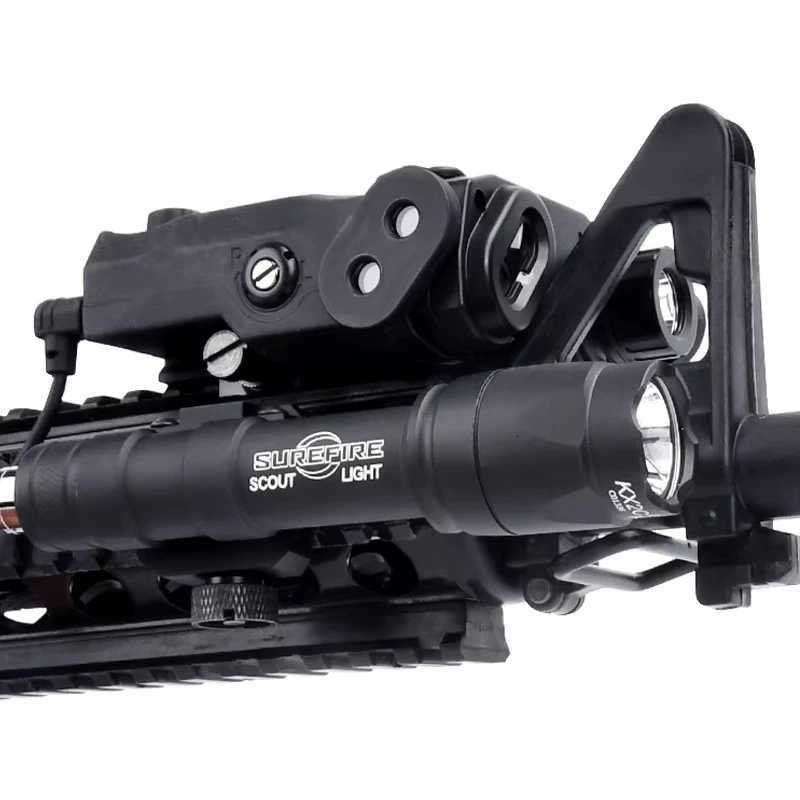 Vadsn Tactical Peq Peq15 Peq-15 SF M300A M600C Flashlight Airsoft Hunting Accsesories High Power Red Dot Green Blue Indicator W250722