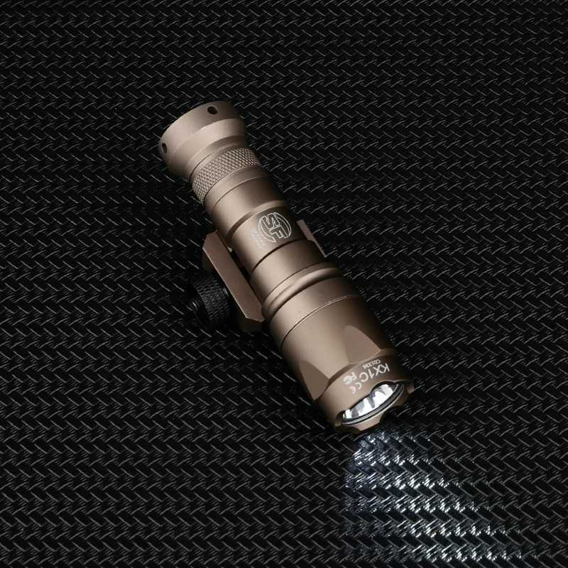 Tactical M300A M300 M600C Surefire Airsoft Scout Light Dual Pressure Switch AR15 Rifle Weapon LED Flashlight Hunting Gun Lamp SF W250722