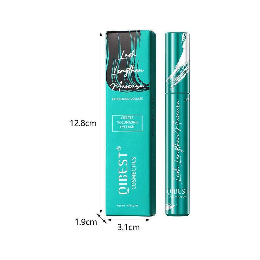 QIBEST 4D Waterproof Curl Natural Thick Eyelash Lengthening Long Lasting Black Mascara Eye Cosmetic Tools X250722