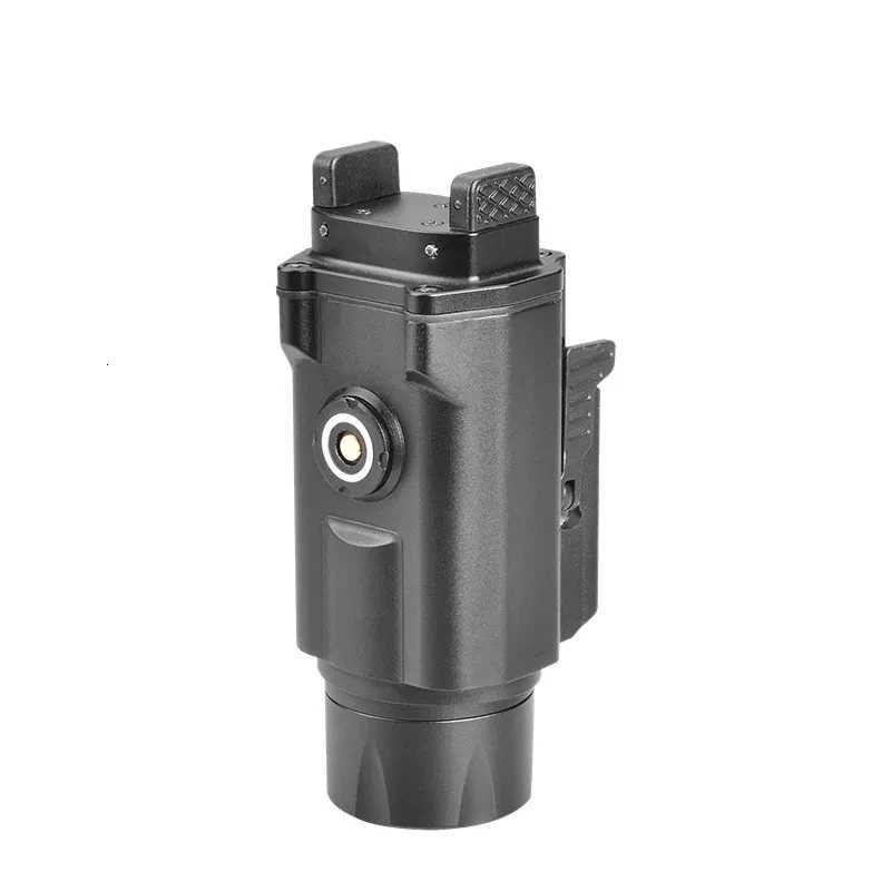 1500 Lumens Tactical Flashlight Magnetic Rechargeable LED Pistol Weapon Light for 20-21mm Picatinny Rail Quick Installation W250722