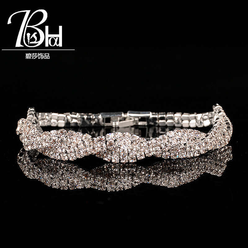 Jewelry for Women Factory New Versatile Personality Rhinestone Bracelet Fashion Simple