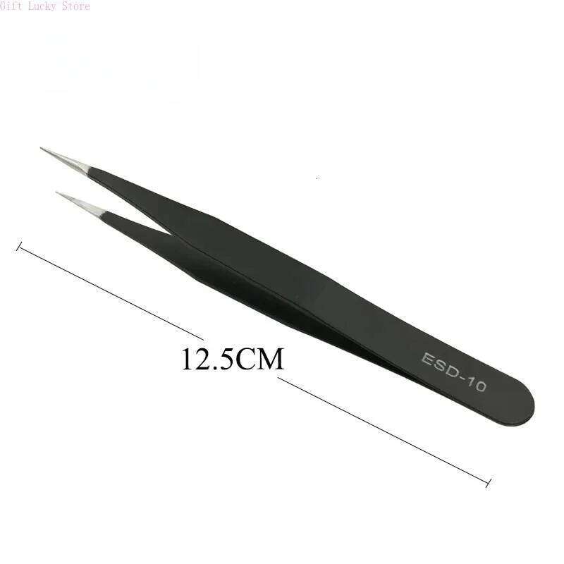 1PC Stainless Steel Curved Straight Eyebrow False Eyelash Nail Art Extension Makeup Tool Eeyelashes Tweezers Eyelash Curler X250723