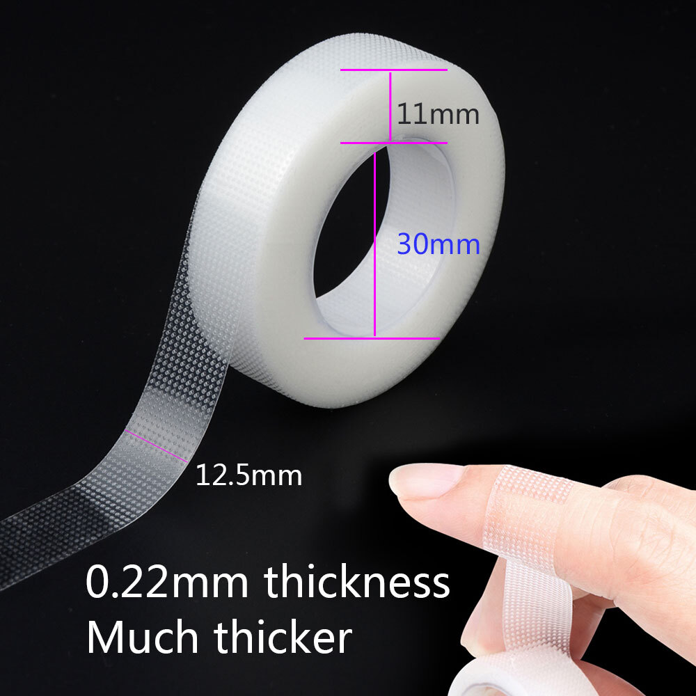 Eyelash Extension Tape Makeup 6 PCs Breathable Anti-allergy Easy to Tear Micropore Tape Professional Lashes Tape
