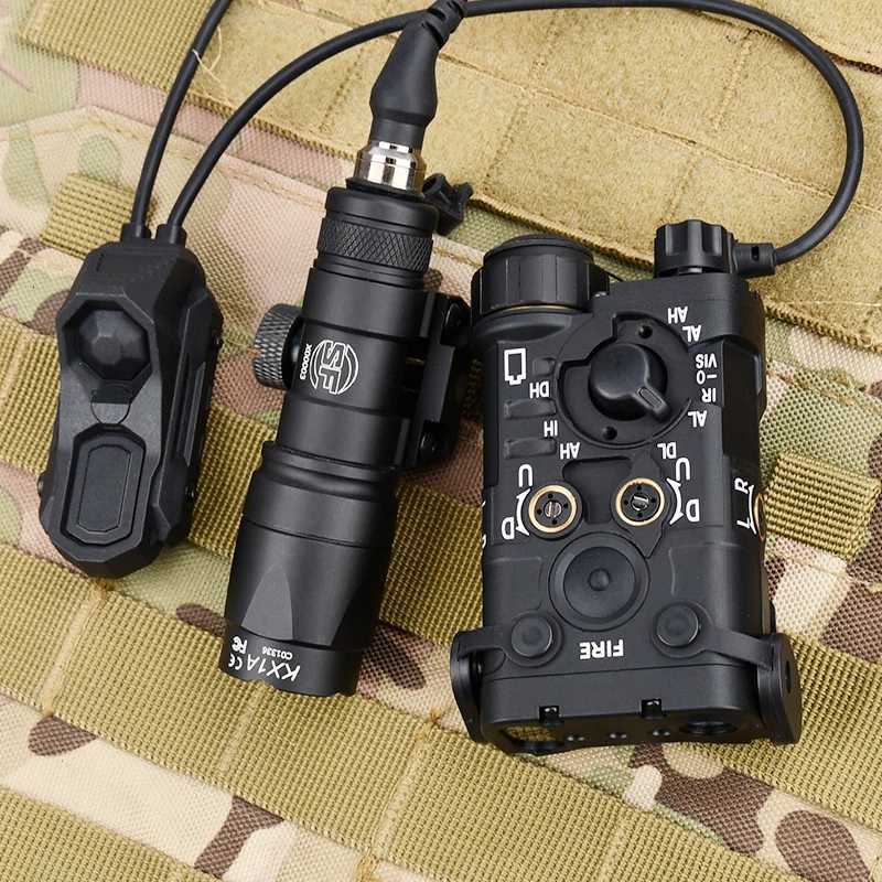 VadSn Nagl Metal Version Red Dot Green Blue Aiming Pointer Laser Indicator SF M300A M600C Flashlight LED Strobe Light With Axon W250722