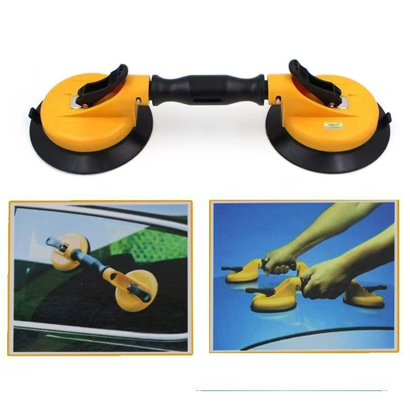 Automotive Glass Double Grasp Suction Cup Disassembly and Handling Curved Suction Cup Strong Heavy duty Glass Moving Artifact