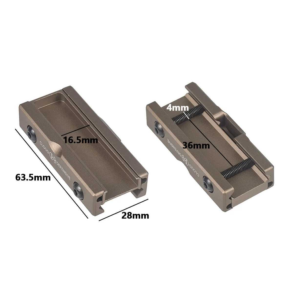 Tactical Airsoft M600 M300 M600C Scout Light Set 20mm Pocket Panel Pad Switch Mlok Picatinny Rail Mount AR15 Rifle Flashlight W250722