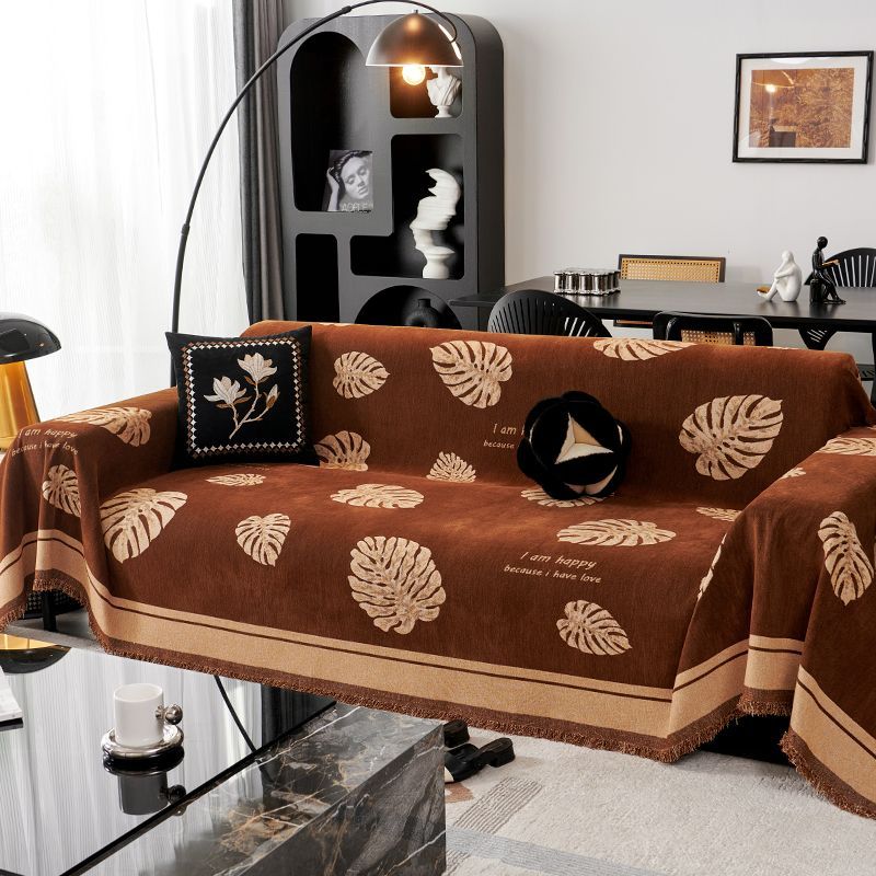 Designer Blanket Horse Print Classic Camellia Luxury Orange Sofa Blanket Office Rest Blanket Sofa Decoration Blanket Couch cushion