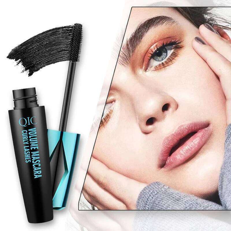 QIC 3D Mascara Lengthening Black Lash Eyelash Extension Eye Lashes Brush Beauty Makeup Long-wearing Mascara. X250722