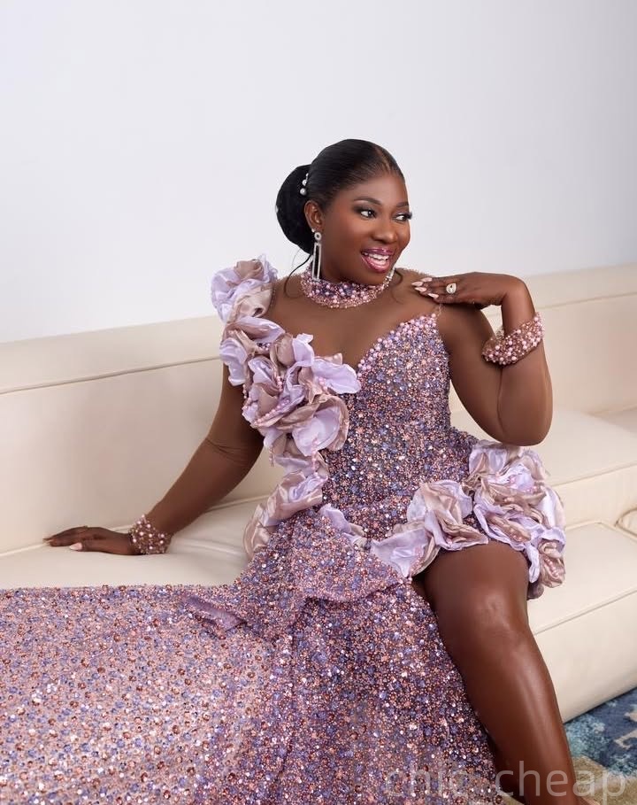 Chic Lilac Sheath Cocktail Dress High Neck Tiers Beaded Full Sleeves Short Mini Graduation Homecoming Dresses For Special Occasions Sweetheart Gowns