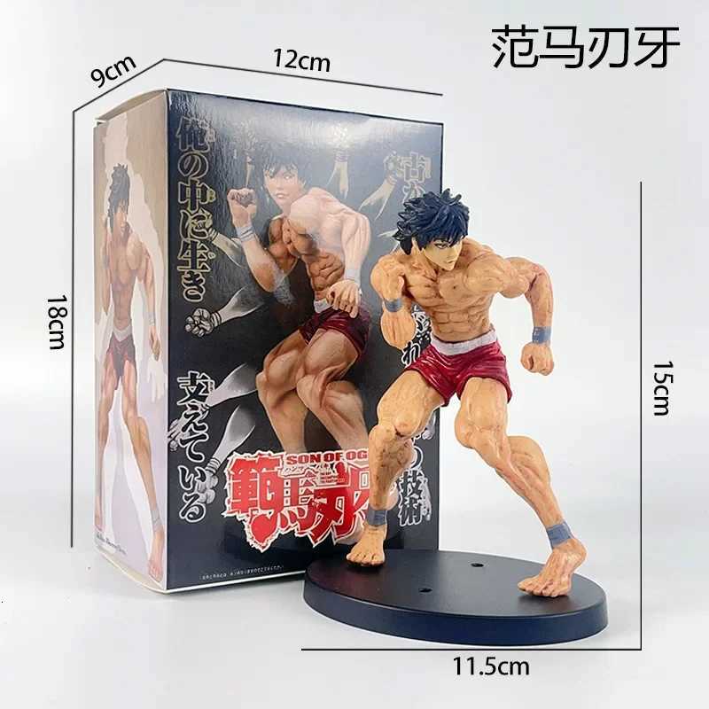 15cm Hanma Baki Action Figure Anime Collectible PVC Model Toy Yujiro Hanma Baki The Grappler Fighting Doll Kids Birthday Gift W250723