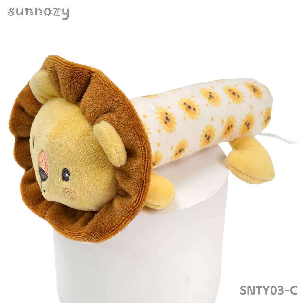 Adorable Soft - Touch Plush Toys for Babies - Lion, Elephant & Zebra Designs, Perfect for Newborns