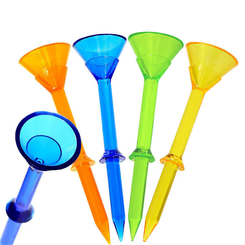 85mm golf nail mug durable and tough golf nail golf accessories factory spot wholesale wear-resistant Multicolor Low-Resistance Golf Tees with Positio