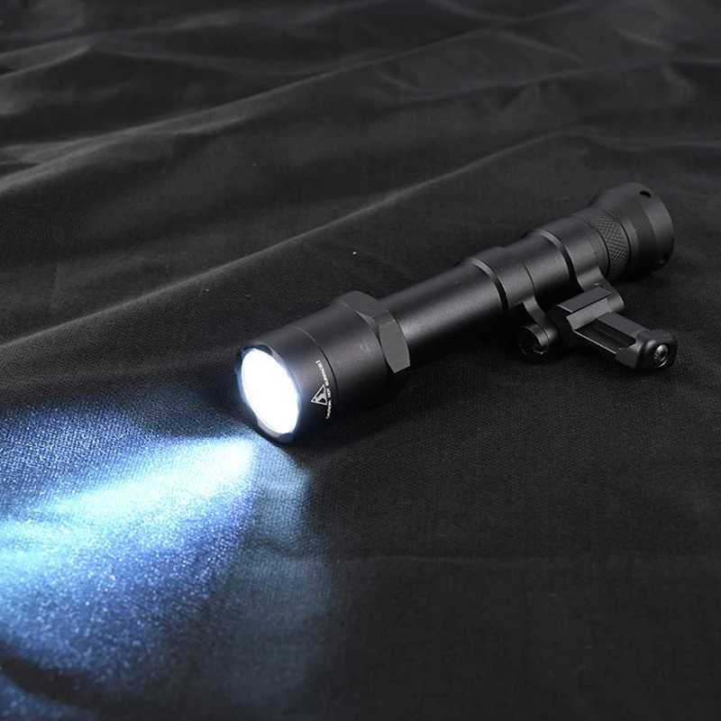 WADSN M640 M640C Tactical Surefire Flashlight AR15 Rifle Weapon Airsoft Light Strobe Mlok Keymod Pictinny 20mm Rail Hunting Lamp W250722