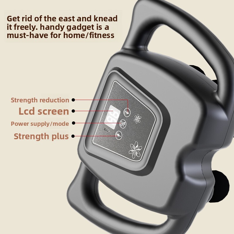 16-Head Fiess Home Muscle Massager Rechargeable New Electric Massage Fascia Gun