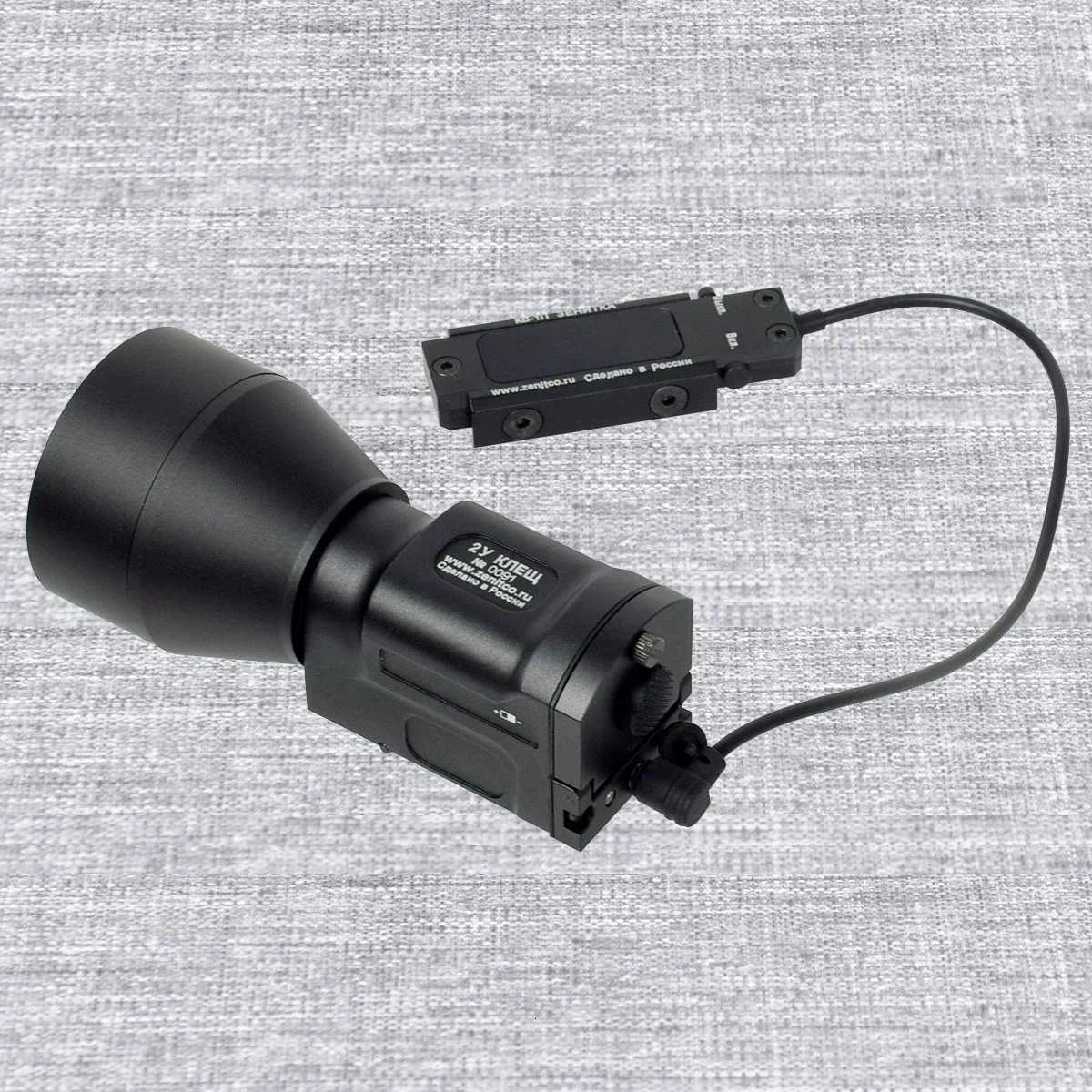 Tactical Metal Zenitco New AK-SD KLESCH-2U Weapon Gun Flashlight AK47 AK74 LED Strobe Hunting Airsoft Rifle Light Fits 20mm Rail W250722