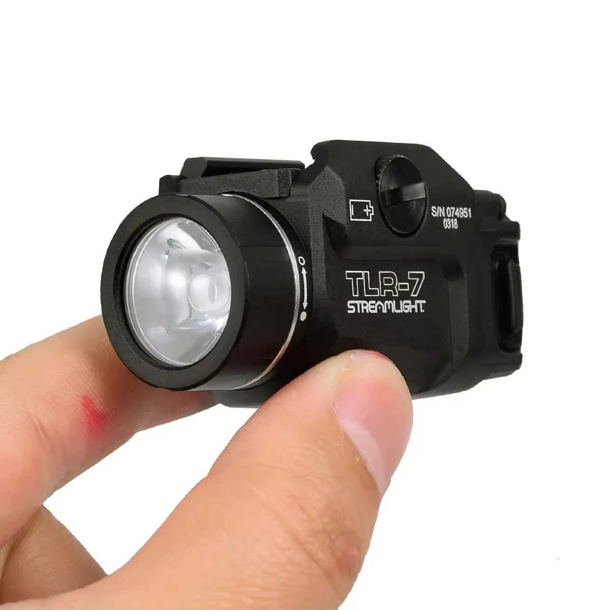 TLR-1 HL TLR1 TLR-7 TLR-8 TLR7 TLR8 Pistol Scout Weapons Light LED Strobe Flashlight for Airsoft Glock 17 Taurus Fits 20mm Rail W250722