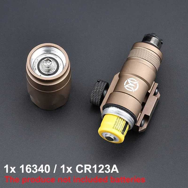 Vadsn M300 M600 Series Surefire M300A M300C Flashlight M600 M600C Hunting Weapon Light Pressure Switch Dual Function Button Sets W250722