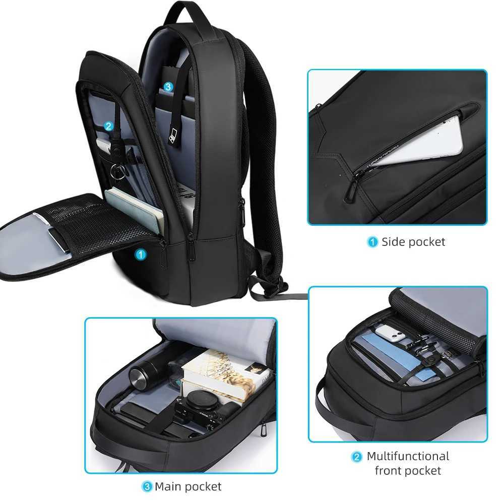 Heroic Knight Slim Man Laptop Backpack Waterproof School Bag With USB Charging For Boys Teenagers Luxury Backpack Men On Work S250723