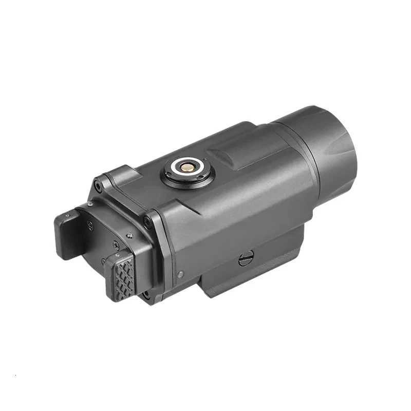 1500 Lumens Tactical Flashlight Magnetic Rechargeable LED Pistol Weapon Light for 20-21mm Picatinny Rail Quick Installation W250722