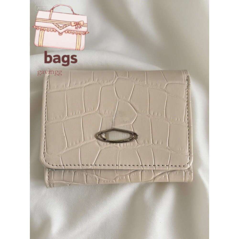 Luxury Bag Womens Wallet Designer Purse Mens Card Holder Crocodile Saturn Pattern Fashion Simple 2025 New ID Bag Daily Mini Bag 3F5