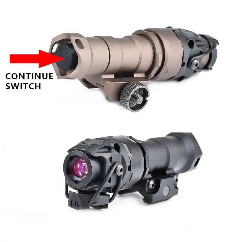 Metal KIJI K1 IR Illuminator Flashlight Hunting Weapon IR LED Scout Light Dual Function Pressure Switch Fits 20mm Picatinny Rail W250722