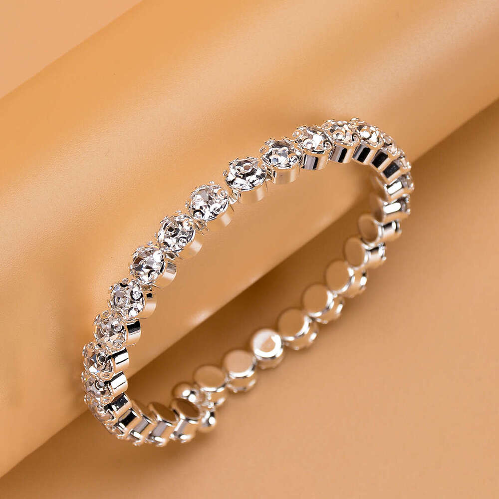 Trendy Jewelry Colorful Dia Wide Open Bracelet Summer New Women's Personality Clothing Accessories