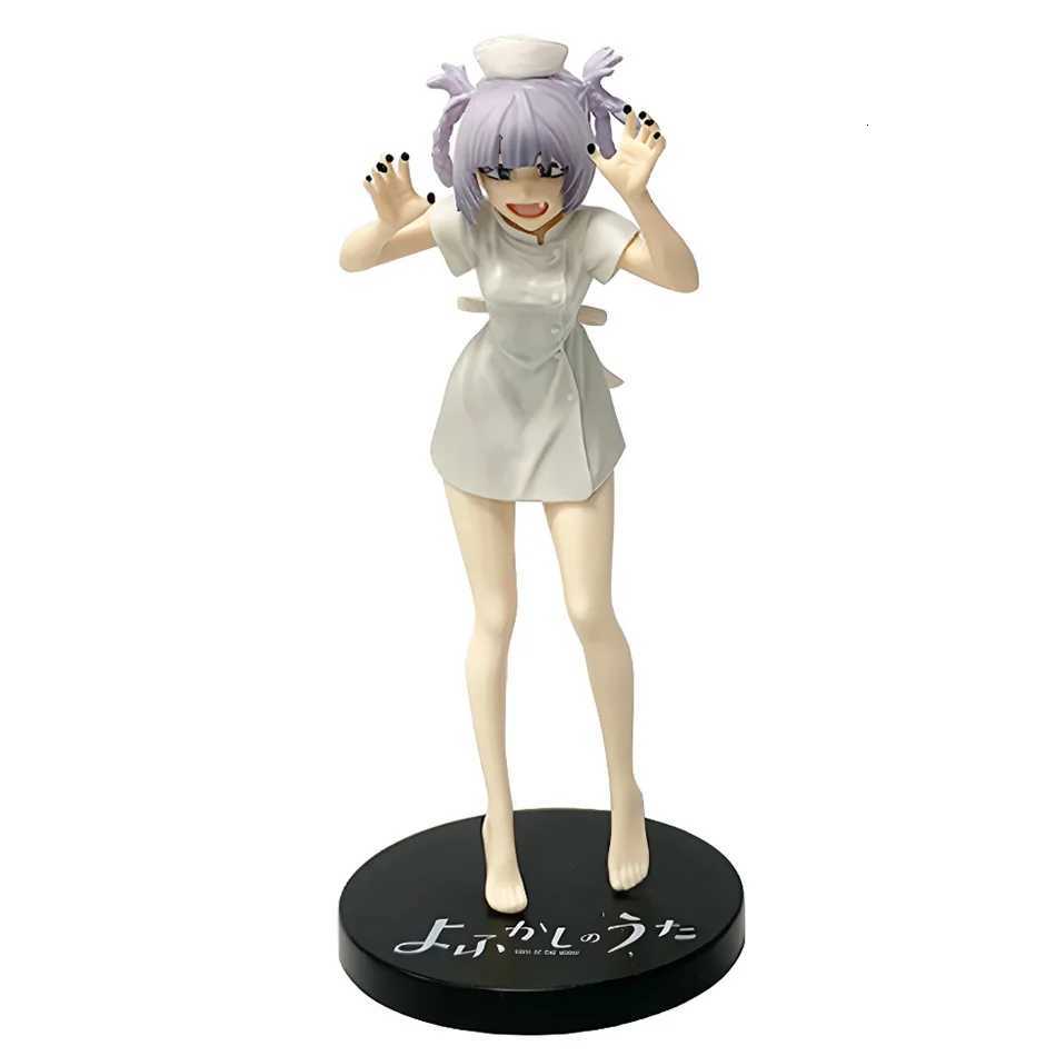 18cm Anime Call Of The Night Nanakusa Nazuna Vampire Nurse PVC Action Figure Collection Model Doll Collectible Toys Gift W250723