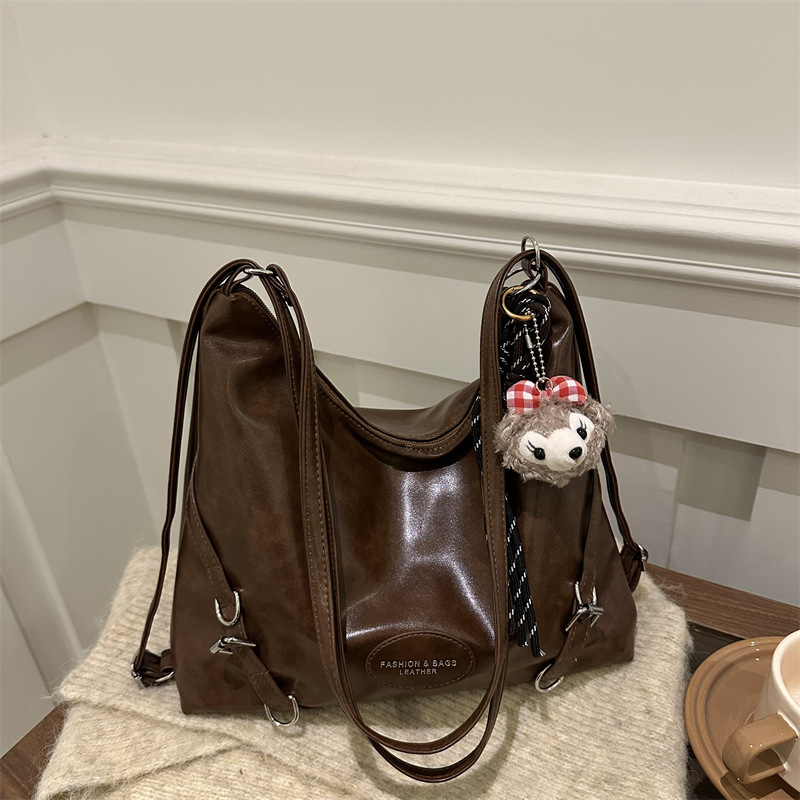 2025 Summer new women's crossbody women's bag large capacity women's handbag new retro fashion crossbody bag new women's shoulder 