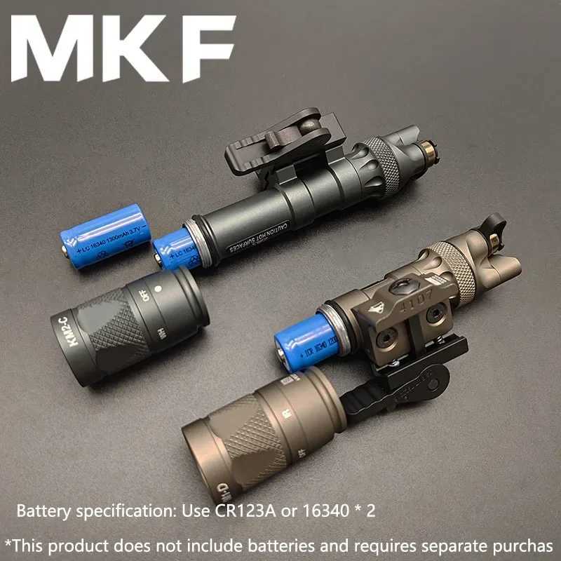 TactiC SF M323V M622V Weapon Light White LED+IR Fill Light Outdoor Hunting Flashlight With QD Quick Release Mount Remote Switch W250722