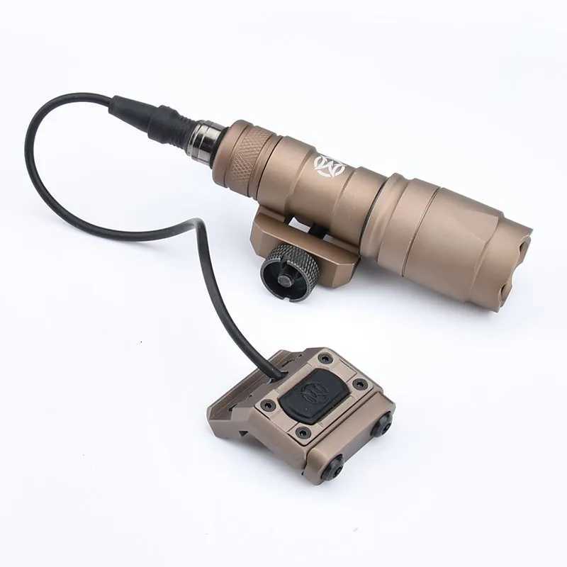 WADSN Airsoft Tactical M600C M300A Flashlight Hunting Weapon Scout Light With Modbutton Pressure Remote Switch Fits 20MM Rail W250722