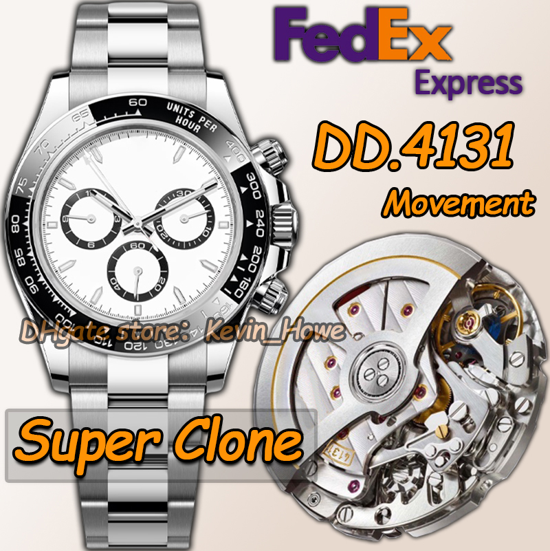 Mens Watch Men Designer Watches High Quality luxury super CLean factory Watch 40MM Automatic Chronograph watch Cal.4130 movement Sapphire glass Luminous Dive 300M
