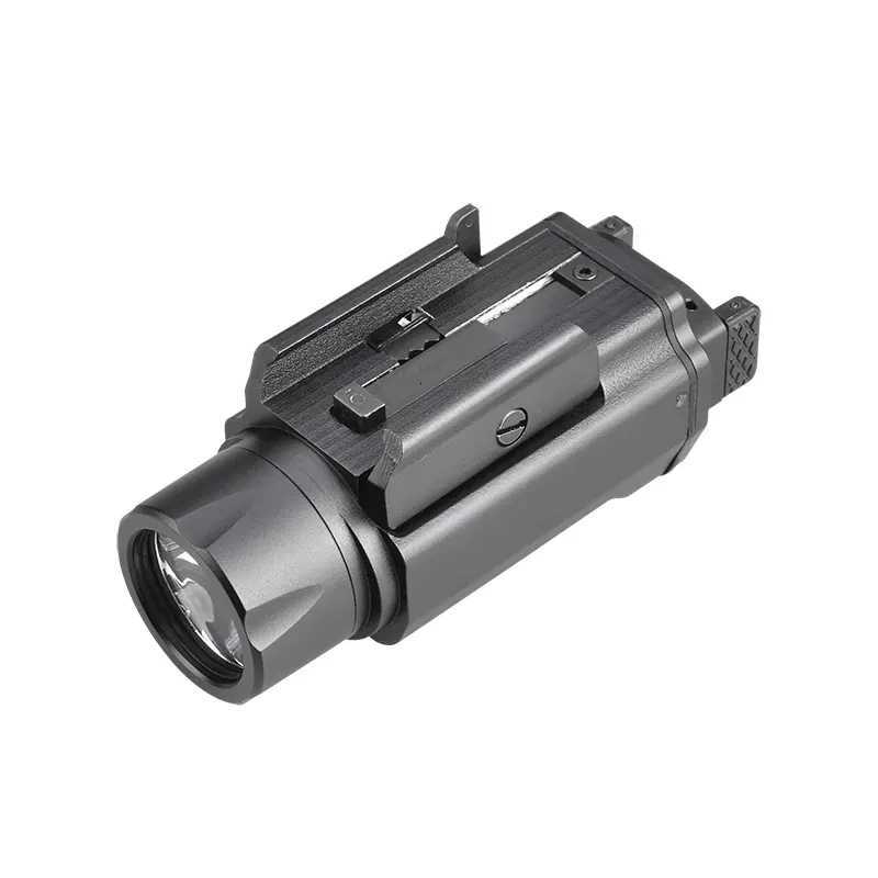 1500 Lumens Tactical Flashlight Magnetic Rechargeable LED Pistol Weapon Light for 20-21mm Picatinny Rail Quick Installation W250722