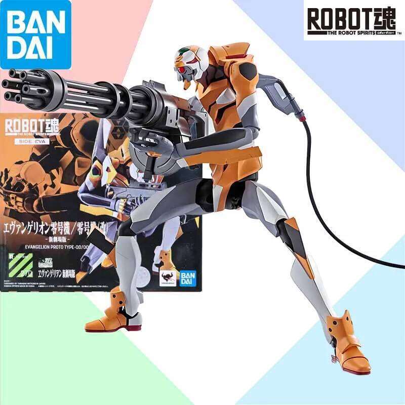 Bandai Original MODEL KIT ROBOT SOUL EVANGELION Action Figure Model Toy Gifts For boy Collectible Foam box sends 170mm