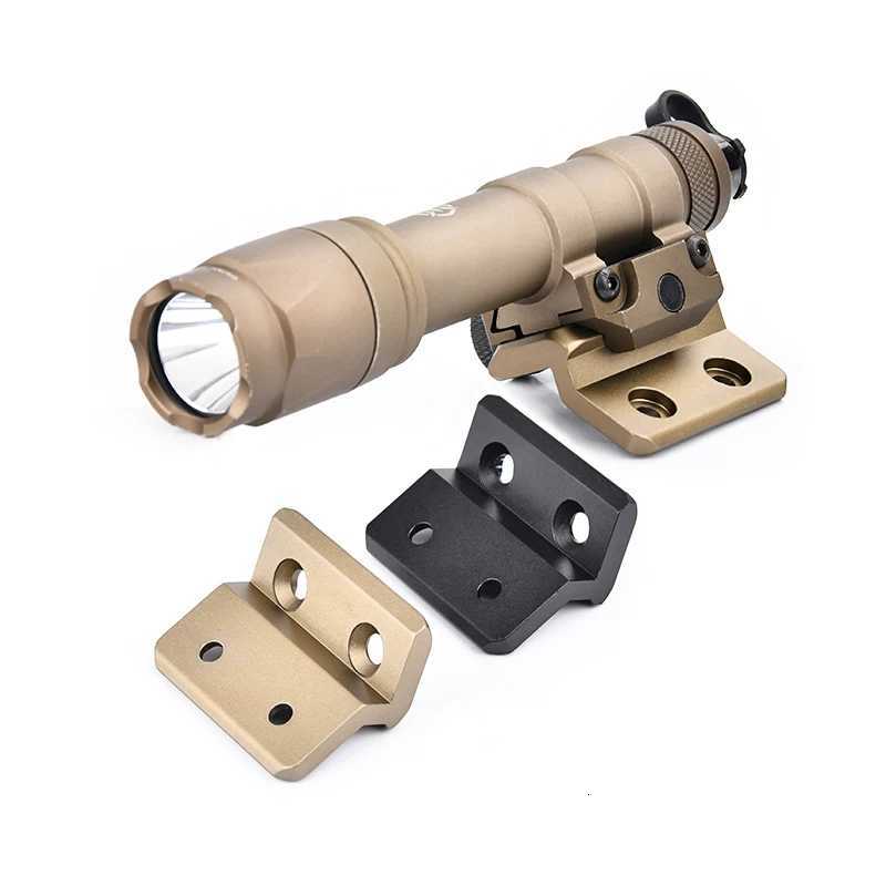 WADSN Tactical M300 M600 Flashlight Mount Base M340 M640 Scout Light Support MLOK KEYMOD 20MM System Airsoft Hunting Gear W250722