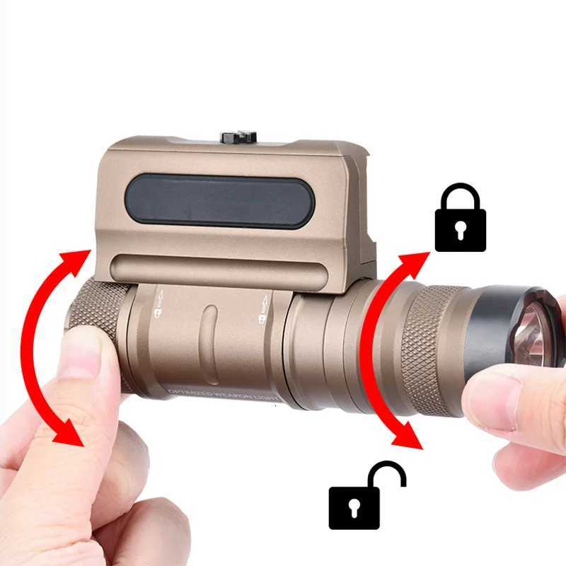 WADSN Tactical OWL Flashlight Scout Light CD Optimized Weapon Light 1500LM W250722